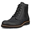 Schnürstiefelette ECCO "Jamestown Lace Boot", Herren, Gr. 40, schwarz, Nubukleder, klassisch, Schuhe, Stiefel, Schnürboots, Klassik-Stiefelette mit Profilsohle