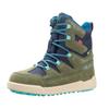 Winterstiefel TROLLKIDS "KIDS FINNMARK WINTER BOOTS", Gr. 28, pine grün, mystic blau, Leder, Synthetik, sportlich, Schuhe, wasserdicht, Schnellverschluss mit Schnürsenkel