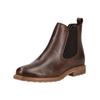 Stiefelette TAMARIS "Tamaris Stiefelette Leder/Textil", Damen, Gr. 38, muscat, Leder, Textil, casual, Schuhe