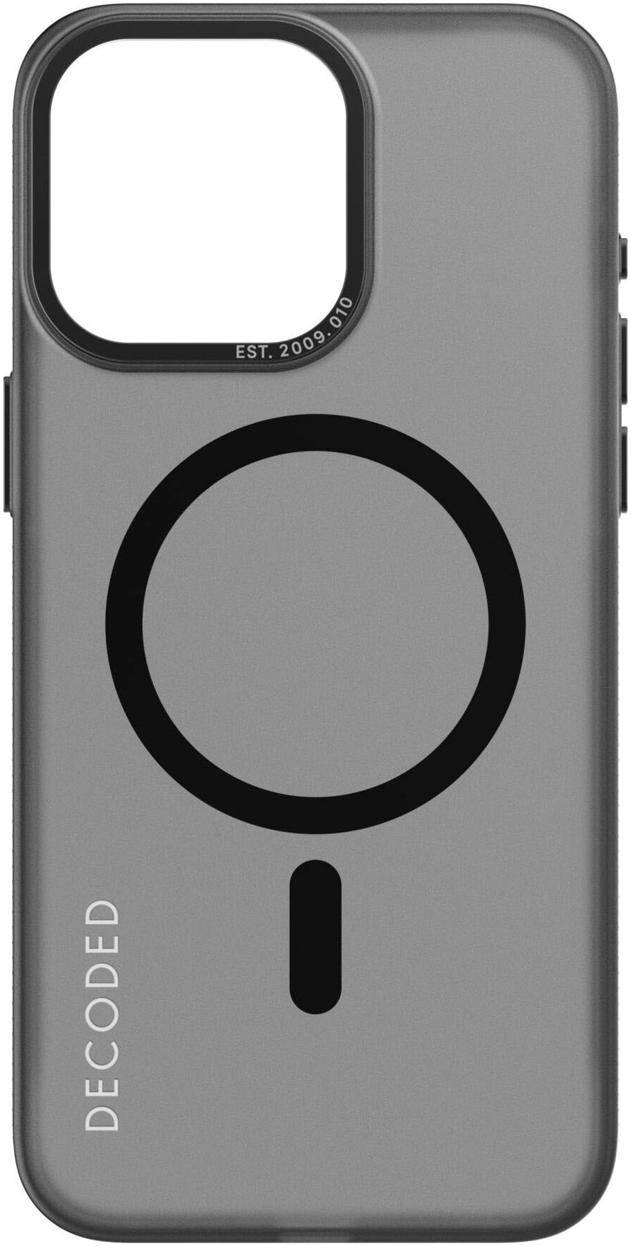 DECODED Smartphone-Hülle "Recycled Plastic Backcover iPhone 15 Pro Max", schwarz, iPhone 15 Pro Max, Hüllen