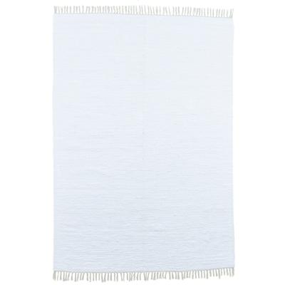 Teppich HEINE HOME Gr. 6, weiß, B:160cm H:5mm L:230cm, Baumwolle, Teppiche Image