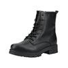 Schnürstiefelette MUSTANG SHOES "Mustang Shoes Stiefelette Lederimitat/Textil", Damen, Gr. 39, schwarz, Lederimitat, Textil, casual, Schuhe