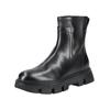 Stiefelette GEOX "Geox Stiefelette Leder/Synthetik", Damen, Gr. 40, schwarz, Leder, Synthetik, casual, Schuhe