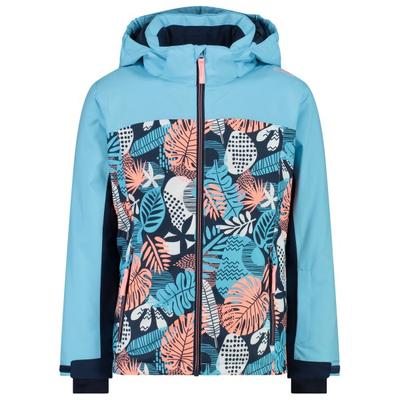 CMP - Girl's Jacket Snaps Hood Twill - Skijacke Gr 128 blau Image