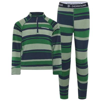 Didriksons - Kid's Jadis PR Set 4 - Skiunterwäsche Gr 130 grün Image