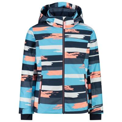 CMP - Girl's Jacket Snaps Hood Twill - Skijacke Gr 128 blau Image