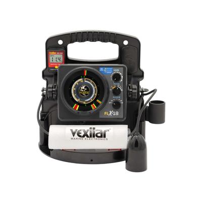 Vexilar FLX-18 ProPack II Sonar w/ 12 Degree Ice-Ducer / DD-100 Black PPX1812