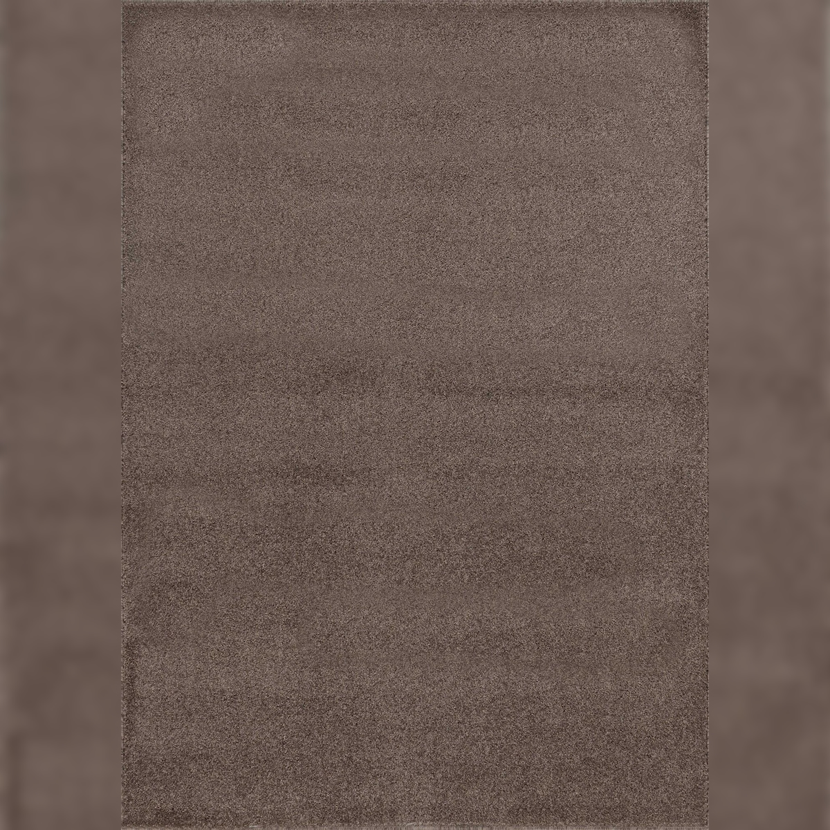 Carpetsale24 Läufer Teppich 80x250 cm Braun, Kurzflor, Einfarbig, Modernes Design, Rechteckig, Pflegeleicht, Flurmatte für Küche, Korridor, Eingang Image