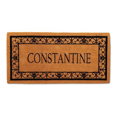 Wayland Last Name Personalized Coco Door Mat - 24 x 39 - Frontgate
