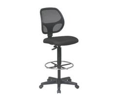 Office Star Work Smart Deluxe Drafting Chair with Mesh Back, DC2990 Seat Option: Mesh Seat