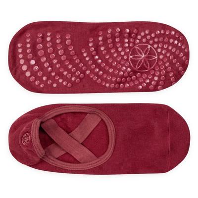 GAIAM - Women's Grippy Yoga Barre Socks - Sonstiges Yogazubehör Gr One Size cherry Image