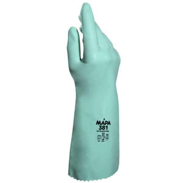 OTTO Office 1 Paar Chemie-Handschuhe »Ultranitril 381« Größe L grün