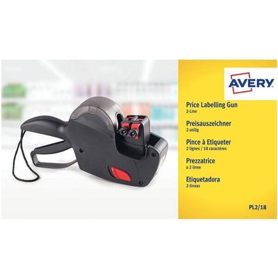 Avery Zweckform Preisauszeichner PL2/18 2-zeilig grau, 0.4 cm Image