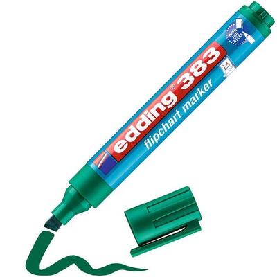 Edding Flipchart Marker »383« 1 - 5 mm 10 Flipchart Marker Grün Image