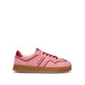 TOMMY HILFIGER JEANS Sneaker donna rosa in suede