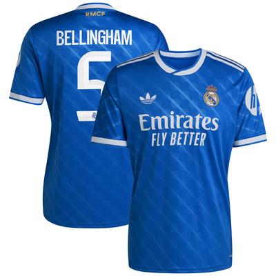 Real Madrid adidas Ausweichtrikot 2025-26 mit aufdruck Bellingham 5 Image
