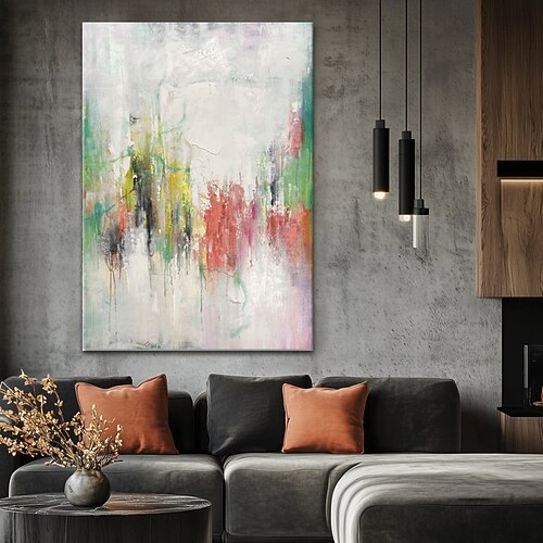 hochwertiges handgemaltes Ölgemälde Pop-Panel Wandkunst Poster modernes abstraktes Leinwandbild für ästhetische Wohndekoration ohne Rahmen Image