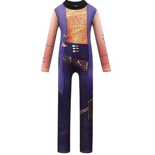 Zombie Herr Zedd Zentai-Anzüge Kostüm Film Cosplay-Kostüm for Herren Jungen Kinder Erwachsene Halloween Maskerade Leistung Halloween Image