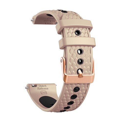 Smartwatch-Band Kompatibel mit Amazfit GTS 4,4mini, 3,2,2mini, 2e, GTR 42mm, Bip U Pro, U, 3 Pro, 3, S lite, S, lite Smartwatch Gurt Verstellbar Schnalle aus Edelstahl Klassischer Verschluss Image