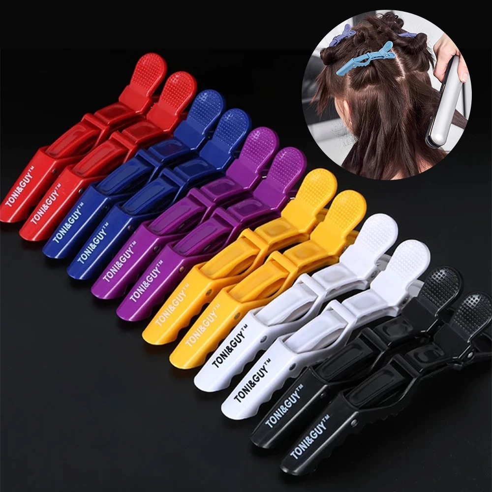 6/12 Stück Haarspangen, Haarspangen, Alligator-Haarspangen für Zuhause, Salon, Styling, Krokodilklemmen für Haare, Pince a Cheveux Styling-Tools Image