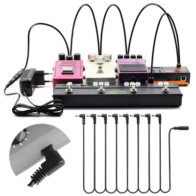 Gitarre Effekte Pedal Netzteil Splitter Draht 1 bis 3 5 8 Gitarre Effekt Pedal Netzteil Kabel Gitarre Zubehör