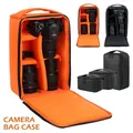 Borsa impermeabile per fotocamera DSLR Zaino per fotocamera multifunzionale Custodia per foto per fotocamera digitale video esterna per obiettivo DSLR Canon Nikon