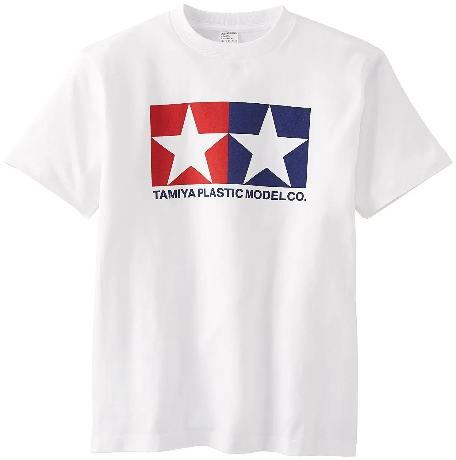 Tamiya Japan Offizielles Original-Logo-T-Shirt Weiß Größe M