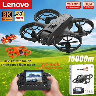 Lenovo YL3 Drohne Professionelle 8K HD Kamera Drohne 5G WIFI FPV UAV mit Bildschirm Fernbedienung Vermeidung Antenne Quadcopter Spielzeug Geschenk