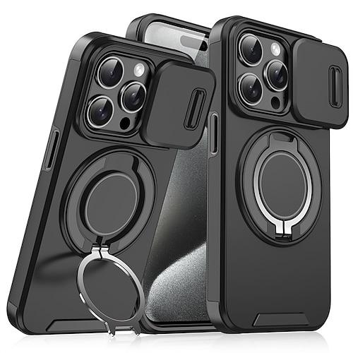 Handy Hülle Handyhüllen Für iPhone 17 Pro Max 17 Air 16 15 14 Pro Max Plus 16e 13 12 11 Pro Max Rückseite Ringhalter Stoßfest PC