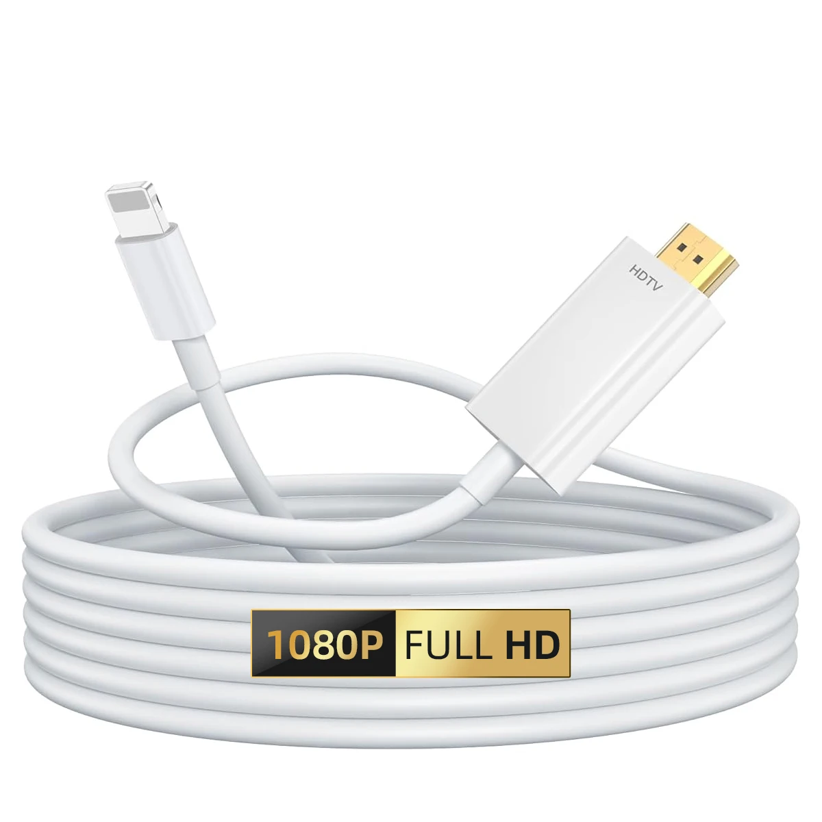 HDTV-Kabel für iPhone 14 13 12 11 Pro Max 7 8 Plus X XS XR SE iPad mini-zu-HDMI-Übertragung von Videos von Mobiltelefonen auf digitalen TV-Adaptern Image