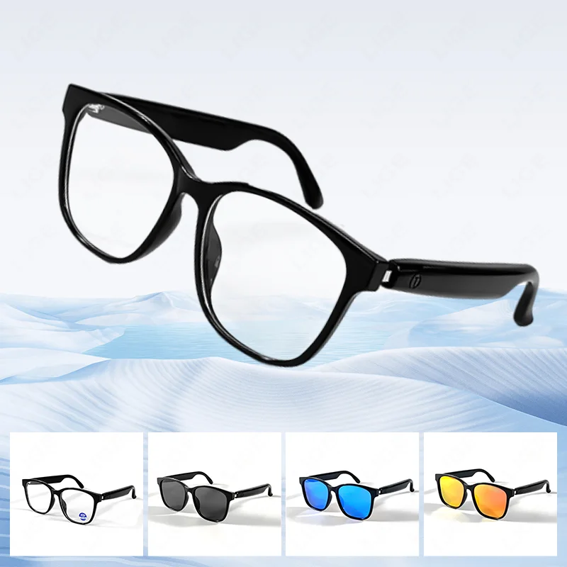 Neue Smart Gläser Intelligente Fahren Navigation Drahtlose Musik Spielen Outdoor Sonnenbrille Bluetooth Anruf Anti-blau Licht Brillen Image