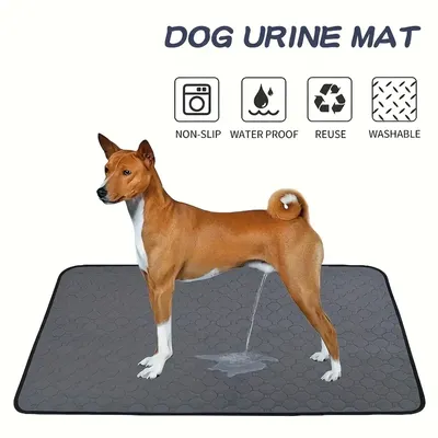 XS/M/LSize Dog Pee Pad Reusable Washable Dog Urine Mat Car Seat Floor Sofa Absorbent Puppy Cat Training Diaper Mat Pet Supplies