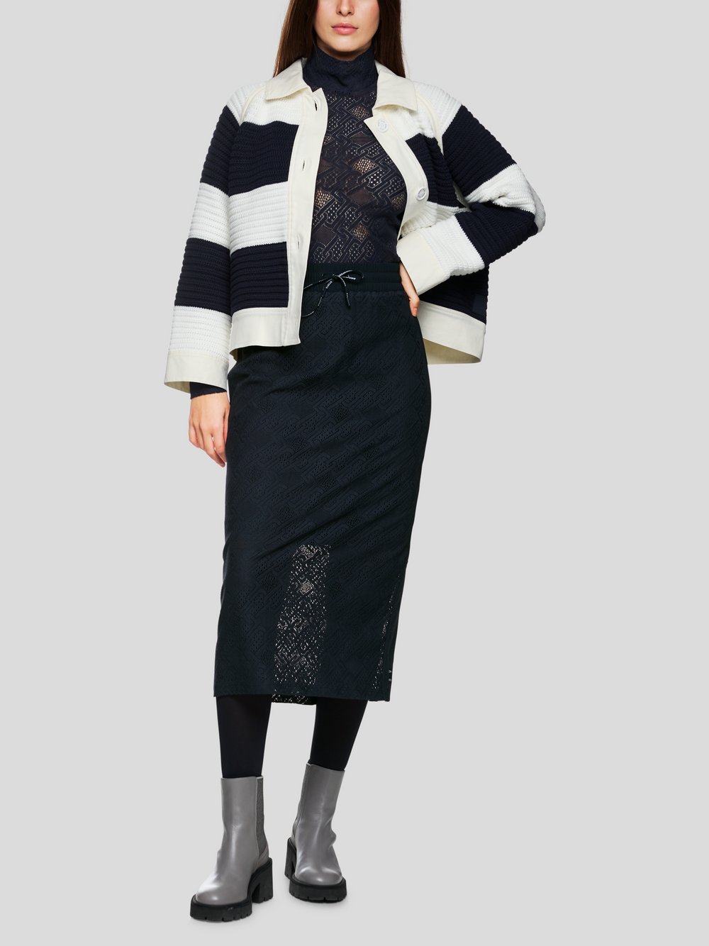 Marc Cain Rock Damen blau, 36