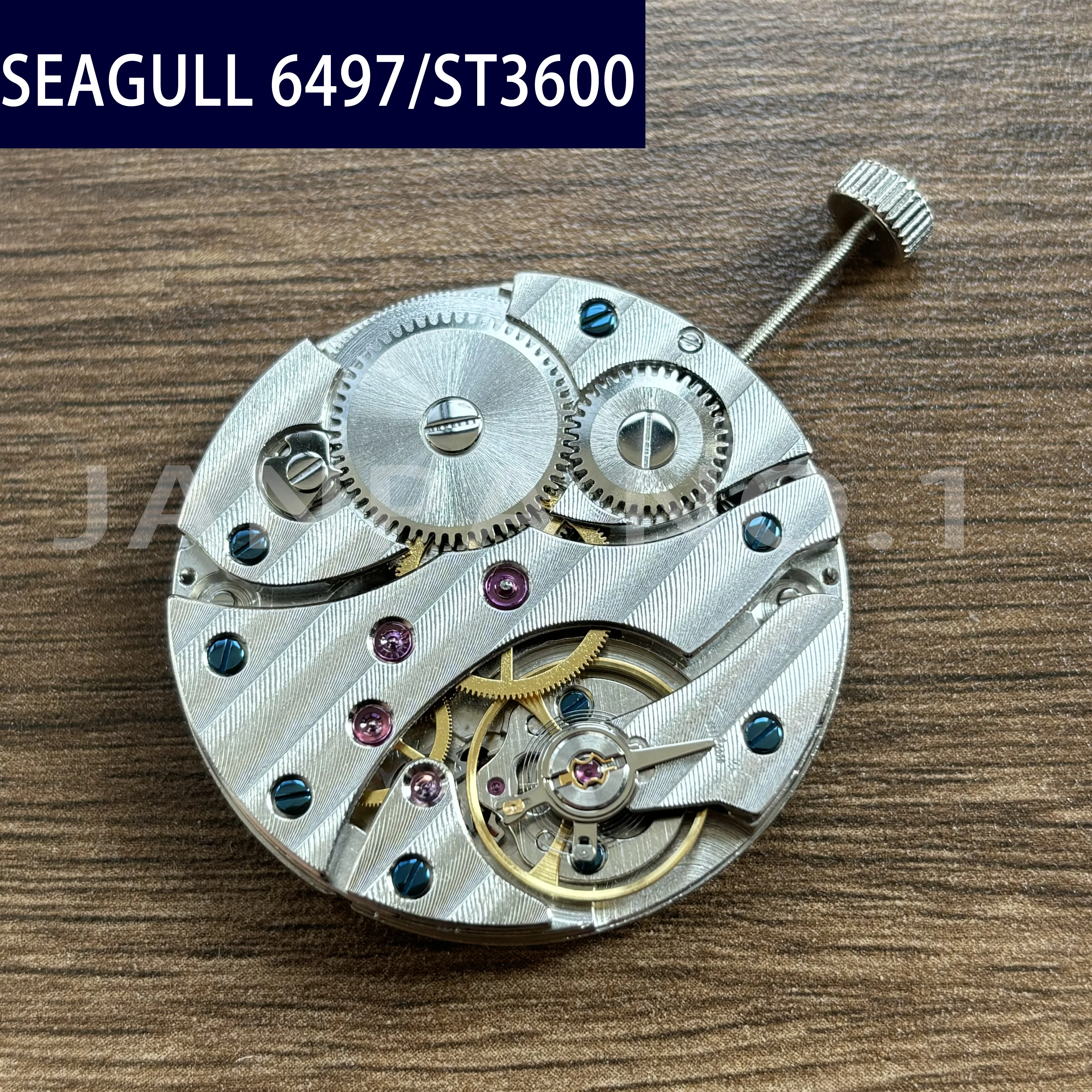 Neue echte Seagull ST3600 mechanische Bewegung ST36 China Uhr Männer ETA 6497 Handaufzug 17 Juwelen Uhrengehäuse passen Reparaturteil Image