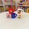 4 pezzi di casa delle bambole in miniatura cartone animato Hello Kitty tazza di caffè modello cucina cibo bevande accessori per la decorazione della casa delle bambole giocattoli per bambini