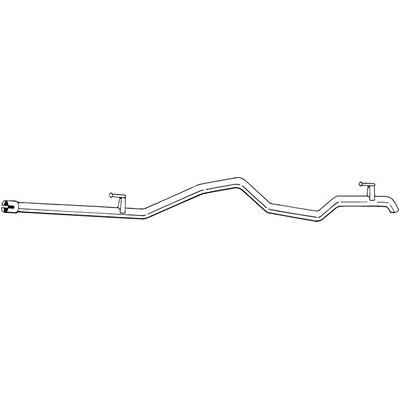 Bosal Abgasrohr [Hersteller-Nr. 665-377] für VW Image