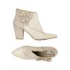 Best Connections by heine Damen Stiefelette, Gr. 43, beige, Leder