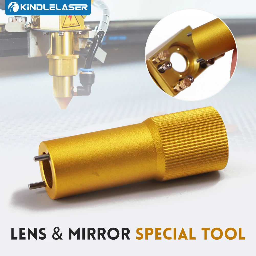 KINDLELASER Tool For Removing and Installing Lens Tube Lock Nut and Reflector Mirror Fixing Nut For K40 series Laser Head