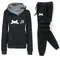 2025 Autumn Winter Women Jogging Set Printed High Collar Hoodie Sports Pants Sports Wear Women