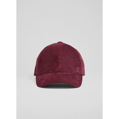 Delaney Motif Red Burgundy Classic Cap, Burgandy