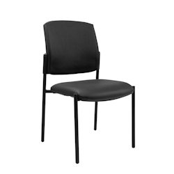 TOPSTAR Besucherstuhl MEDICAL10 KH1000D30 oAL Stahl schwarz Bezug schwarz Image