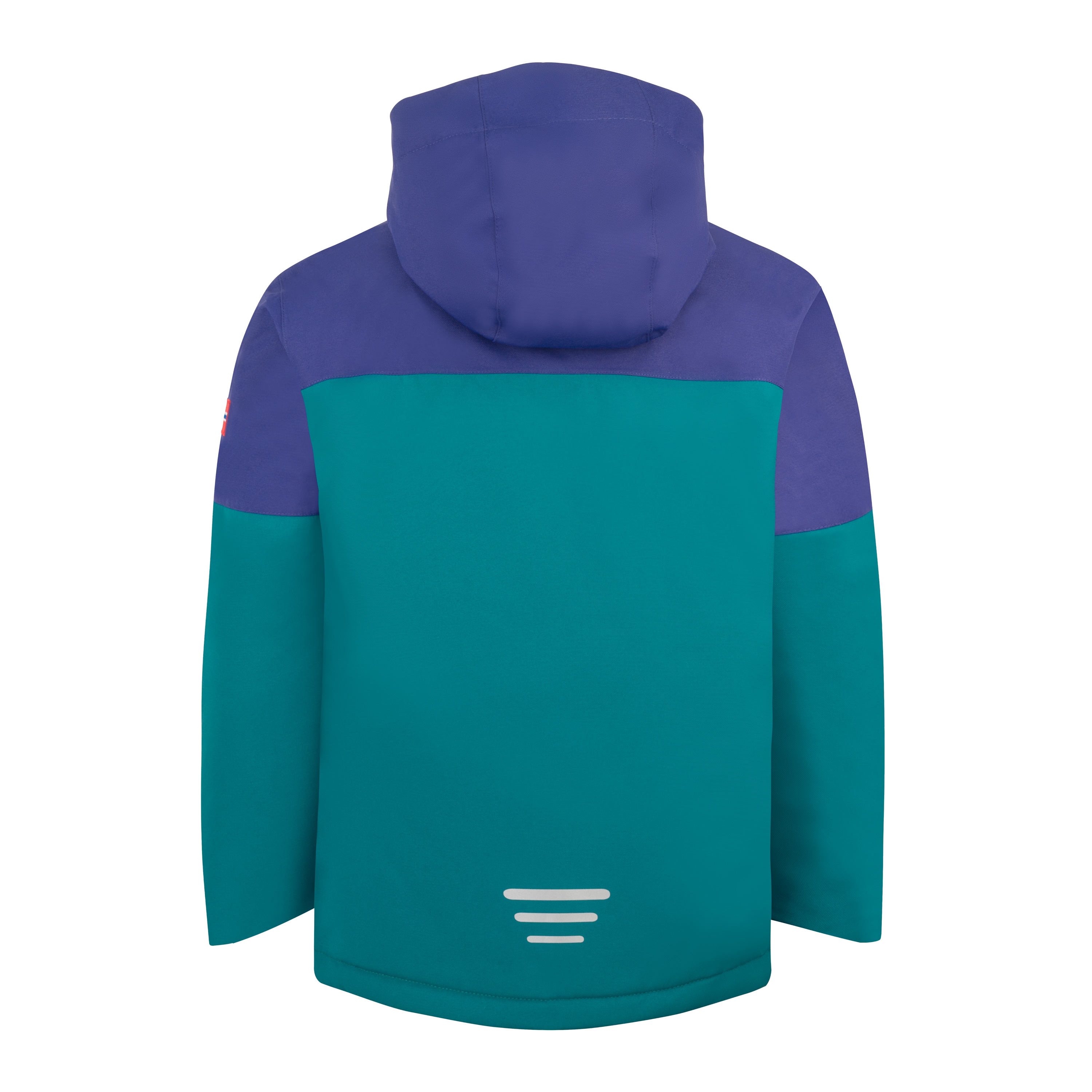 Winterjacke TROLLKIDS "KIDS EIKEDALEN JACKET", Kinder, Gr. 128, blau (midnight petrol, deep violet, schwarz pink), Obermaterial: 100% Polyester. Futter: 100% Polyamid. Wattierung: 100% Polyester, Jacken Image