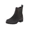 Schnürboots TIMBERLAND "CARNABY COOL MID CHELSEA BOOT", Gr. 40, schwarz (jet schwarz), Leder, sportlich, Schuhe, Stiefelette, Winterschuhe, Ankle Boots
