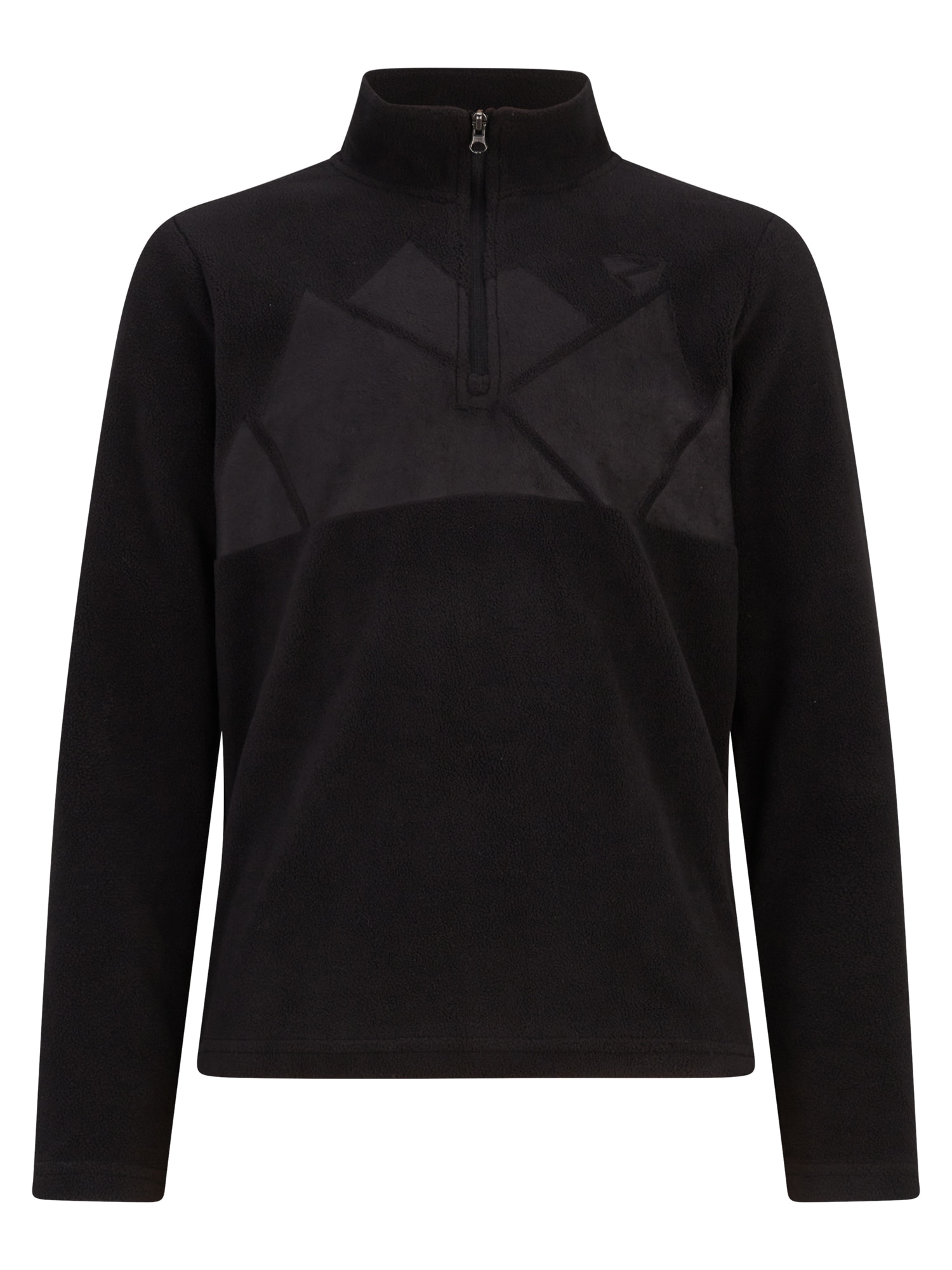 Sweatshirt ZIENER "JONKI-Z midlayer junior", Kinder, Gr. 152, schwarz, Obermaterial: 100% Polyester, Sweatshirts Image