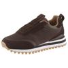 Slip-On Sneaker MARC O'POLO "BJORNA", Damen, Gr. 37, braun (dunkelbraun), Veloursleder, Textil, Polyester, unifarben, sportlich, Schuhe, Halbschuh, Freizeitsneaker, Profilsohle, mit Memory Foam-Ausstattung