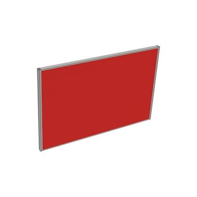 Soennecken Stellwand Nut Stoffgr.A oOrgaleiste Absorber C B1200xT41xH800mm rot Image