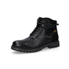 Schnürboots CAMEL ACTIVE, Herren, Gr. 40, schwarz, Leder, Basic, Schuhe, Winterboots, Stiefel mit Reißverschluss