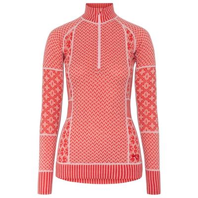 Kari Traa - Women's Smekker Half-Zip - Merinounterwäsche Gr S rot Image