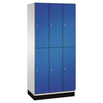 C+P Doppelstockspind 4510130S10021 Sockel 6Fächer B900mm lgr/ebl Image