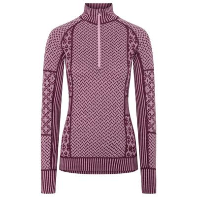 Kari Traa - Women's Smekker Half-Zip - Merinounterwäsche Gr L lila/rosa Image